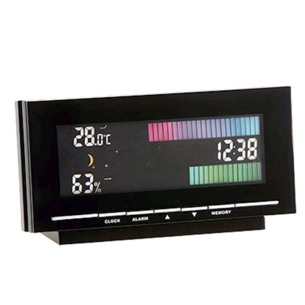 882 Mebus Wetterstation mit Farbdisplay Farbtreppe LCD 10360