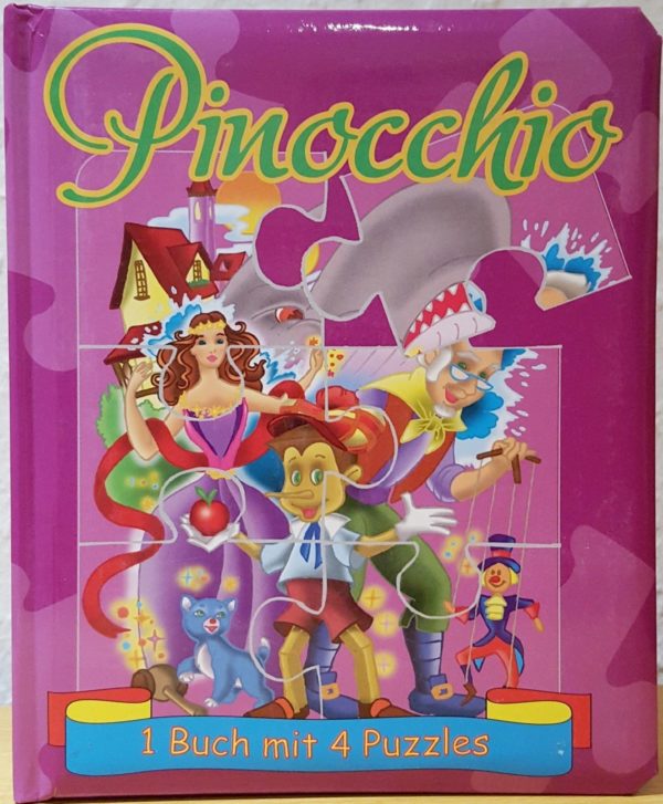 Pinocchio ! Bilderbuch mit 4 Puzzeln / Buch / Kinderbuch – Bild 2